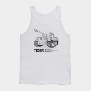 Tiger I | World War 2 Tank Tank Top